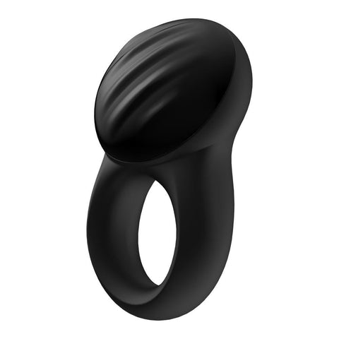 Satisfyer App Enabled Signet Ring - Black