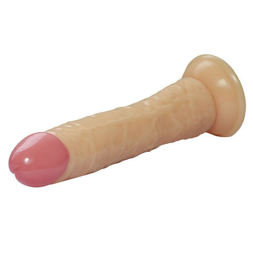 Realistic Dildo With Suction Cup, 8 Inches, Real Feel Sex Toy