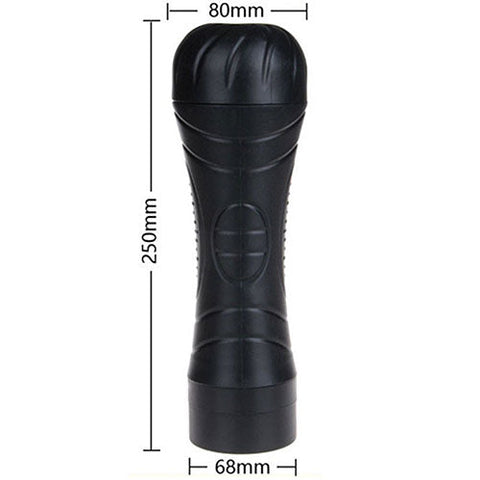 Vibrating Male Masturbator Flesh Cup vibrating Stroker Sex Toys for Men FREE LUBE