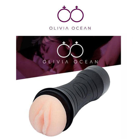Vibrating Male Masturbator Flesh Cup vibrating Stroker Sex Toys for Men FREE LUBE
