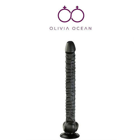 Very Large 17" Inch Dildo Big Huge Real Feel Realistic Suction Cup Sex Toy XL