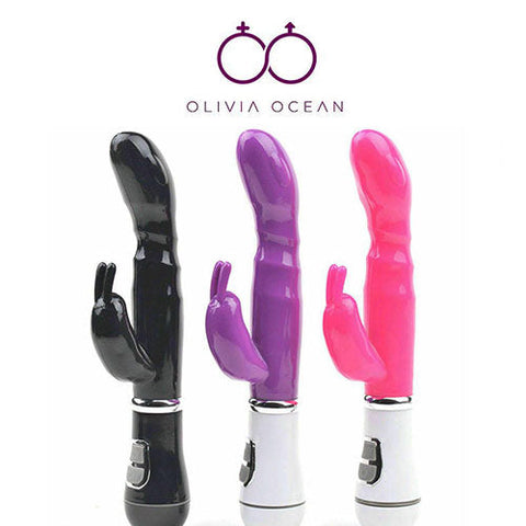 Vibrating Multi 12 Speed Rabbit Vibrator G Spot Clitoral Dildo Adult Sex Toy