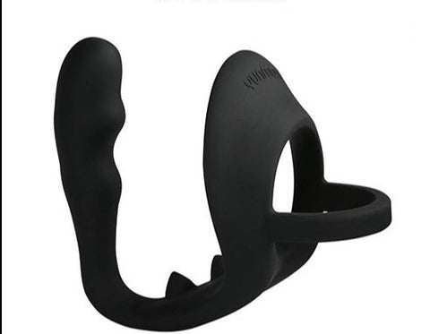 Male Prostate Massager G Spot Butt Plug Cock Ring Anal Dildo