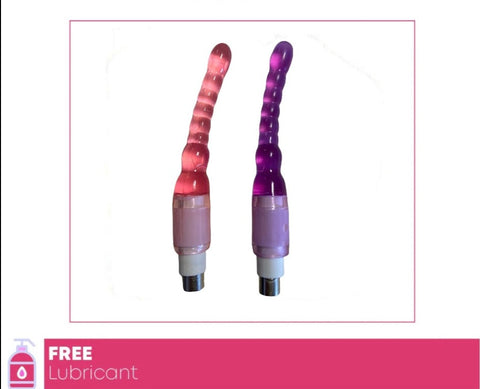 Sex Machine Slim Beaded Anal Attachment