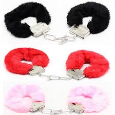 Furry Hand Cuffs Plush Restraints Fun Light Bondage Kinky