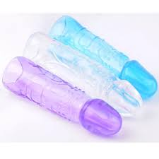 Penis Sleeve Enlarger Extender Premature Ejaculation and Impotence Aid 17cm