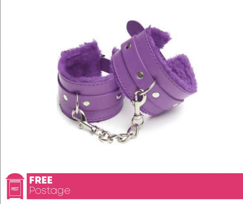 Sex Handcuff PU Leather Hand Ring Slave Ankle Cuff Restraint Adult SM Game Toy