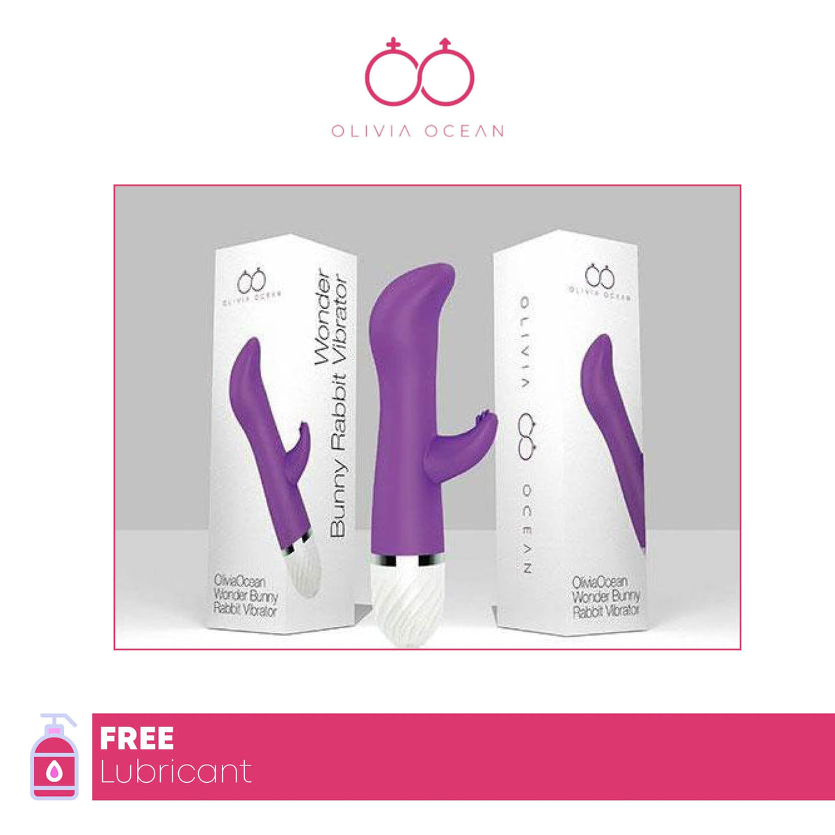 Vibrating Rampant Rabbit Vibrator Jessica 5 Inch G Spot Clitoral Dildo Adult Sex Toy