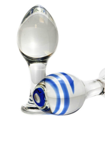 Crystal Glass Butt Plug