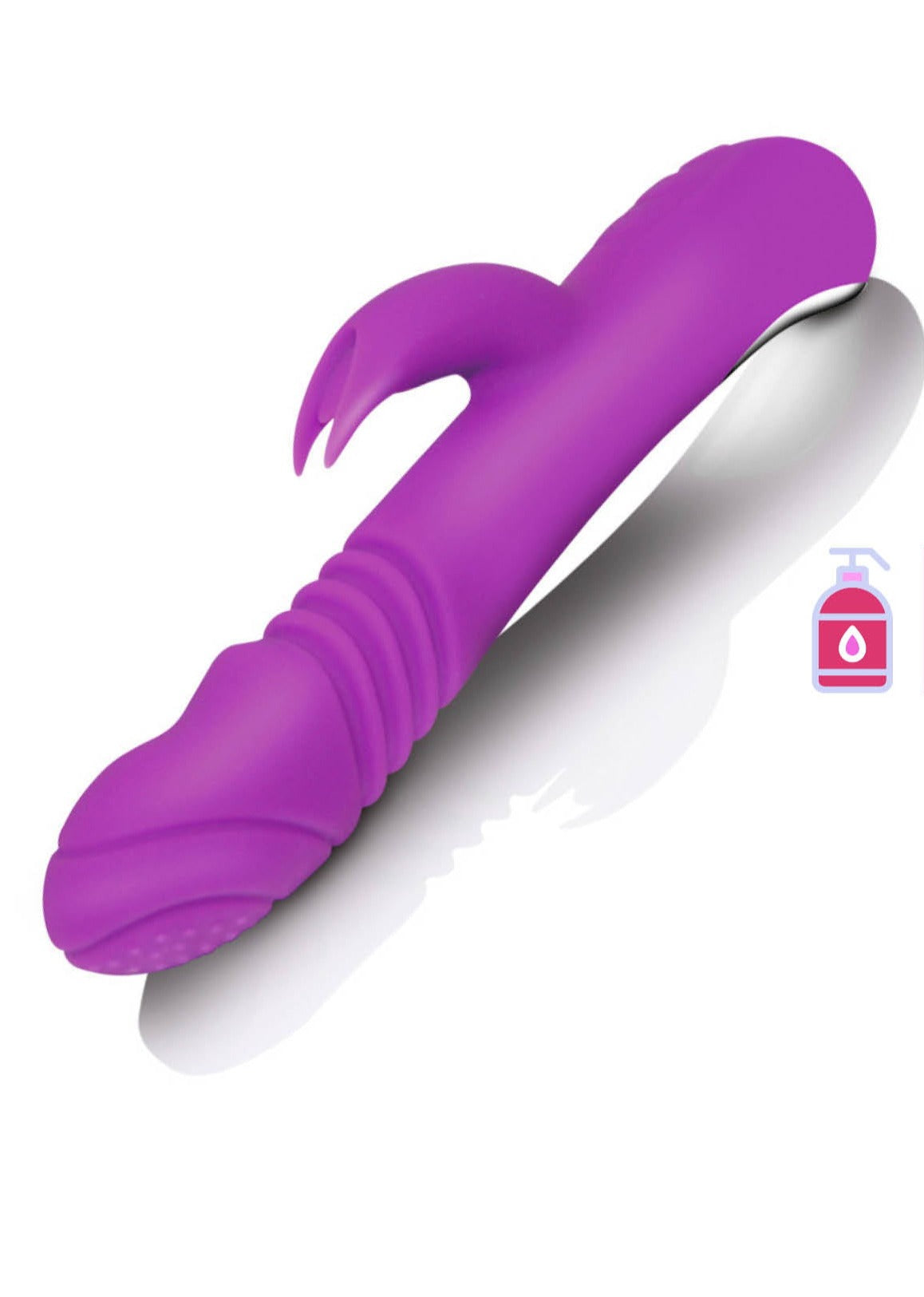 Powerful Thrusting Rampant Rabbit Vibrator Dildo Sex Toy Rechargeable Waterproof