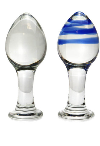 Crystal Glass Butt Plug
