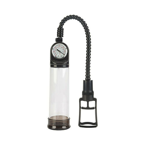 Penis Pump With Power Gauge Suction Vacuum Extender Enlargement For Men