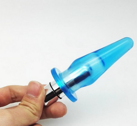 Vibrating Butt Plug Sex Toy including FREE BATTERIES - WATERPROOF