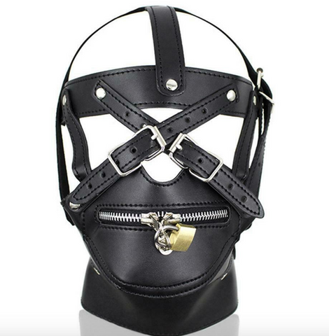 Bondage Lockable Gimp Mask