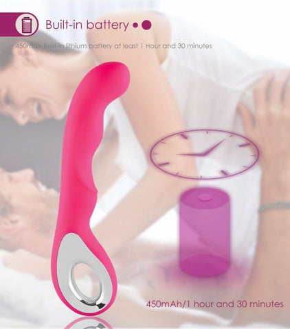 Vibrating Rampant Rabbit Vibrator-Dildo Waterproof Multi Speed