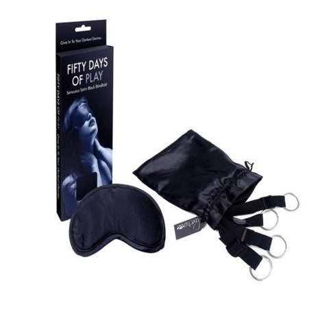 Under The Bed Bondage Kit And Fifty Days of Play Blindfold